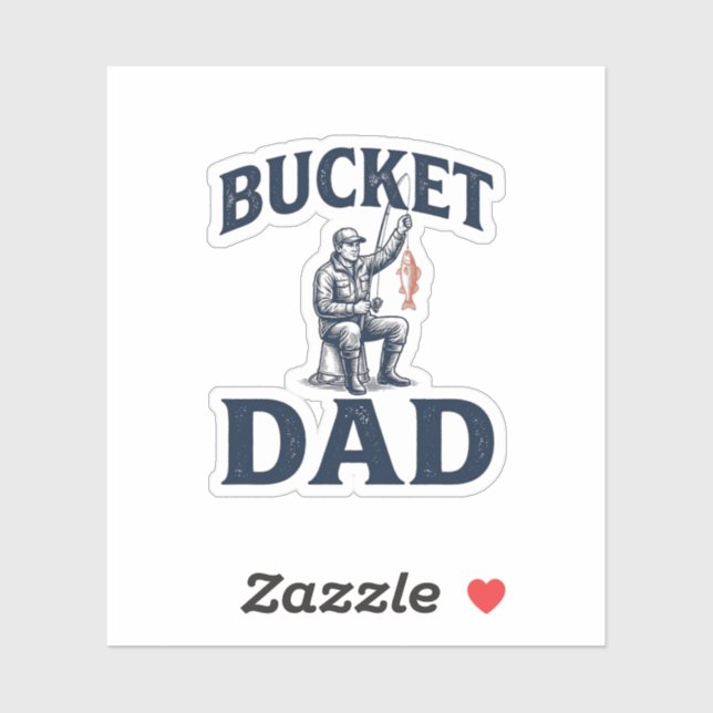 Bucket Dad Fishing Vintage Engraving Design_1 (Sheet)