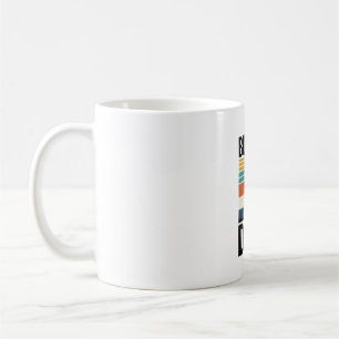Bucket Dad Retro Baseball Father Vector Design_1 Coffee Mug