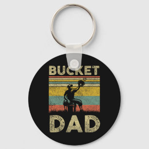 Bucket Dad Softll Dad Sell Funny Coach Father's Da Key Ring