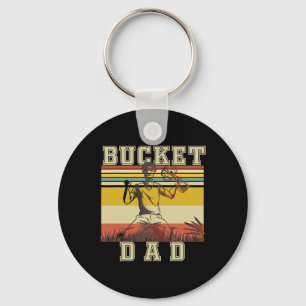 Bucket Dad Softll Dad Sell Funny Coach Key Ring