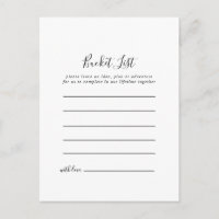 Bucket List Cards