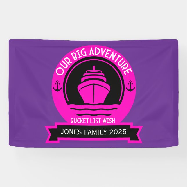 Bucket List Cruise Banner (Horizontal)