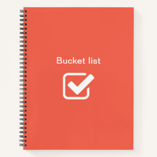 Bucket list - notebook