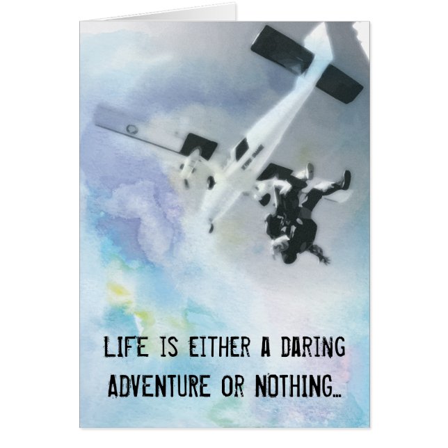 Bucket List: Skydiving (Front)