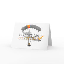 Bucket List: Skydiving (Customisable)