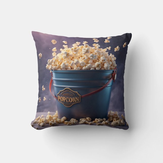 Bucket of Popcorn Cushion (Front)