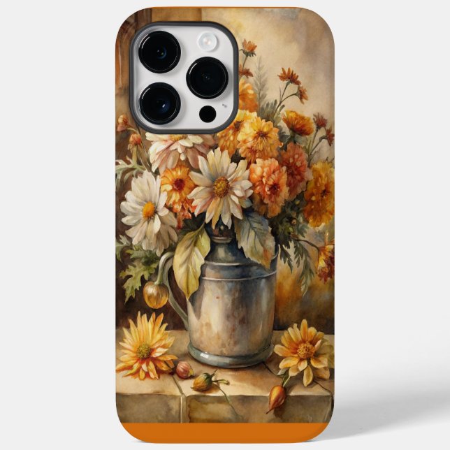 Bucket with Fall Floral   Case-Mate iPhone Case (Back)