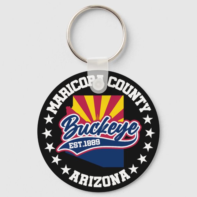 Buckeye,Arizona Key Ring (Front)