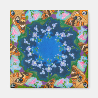 Buckeye Butterfly Refrigerator Magnet