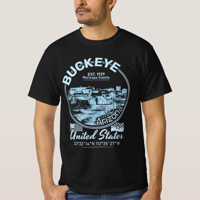 BUCKEYE CITY ARIZONA T-Shirt (Front)