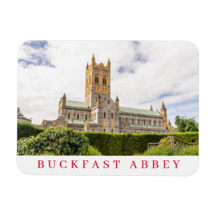 Buckfast Abbey view fridge magnet