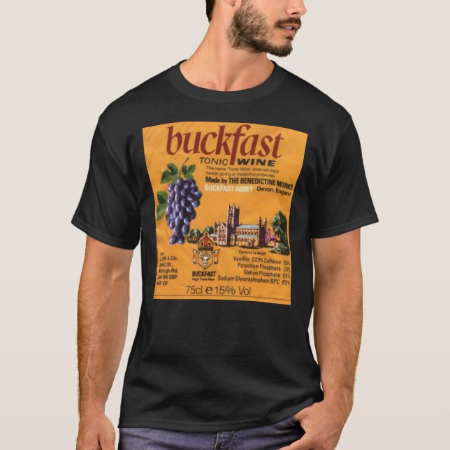 Buckfast Tonic Wine Description Classic T-Shirt (Front)