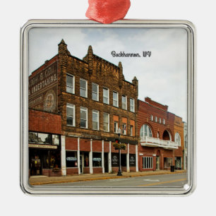Buckhannon, West Virginia Metal Ornament