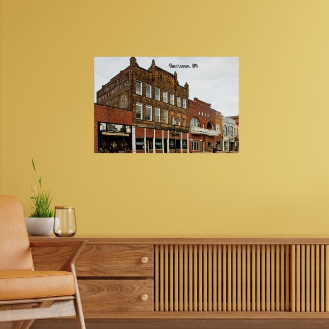 Buckhannon, West Virginia Poster (Living Room 2)