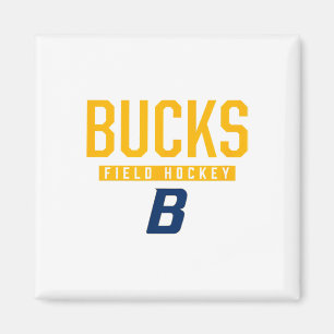 Buckhorn Bucks Logo Field Hockey Hs Magnet