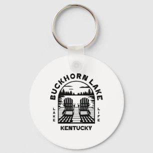 Buckhorn Lake Kentucky Outdoors Vintage Key Ring