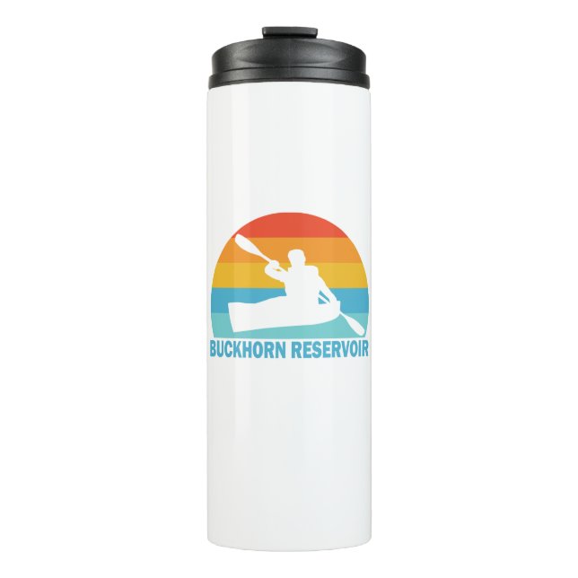 Buckhorn Reservoir North Carolina Kayak Thermal Tumbler (Front)