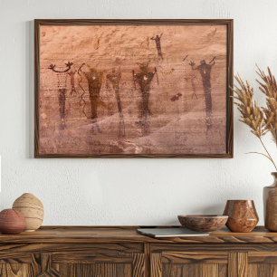Buckhorn Wash Utah Pictographs Poster