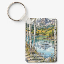 Buckhornm Mountain Keychain