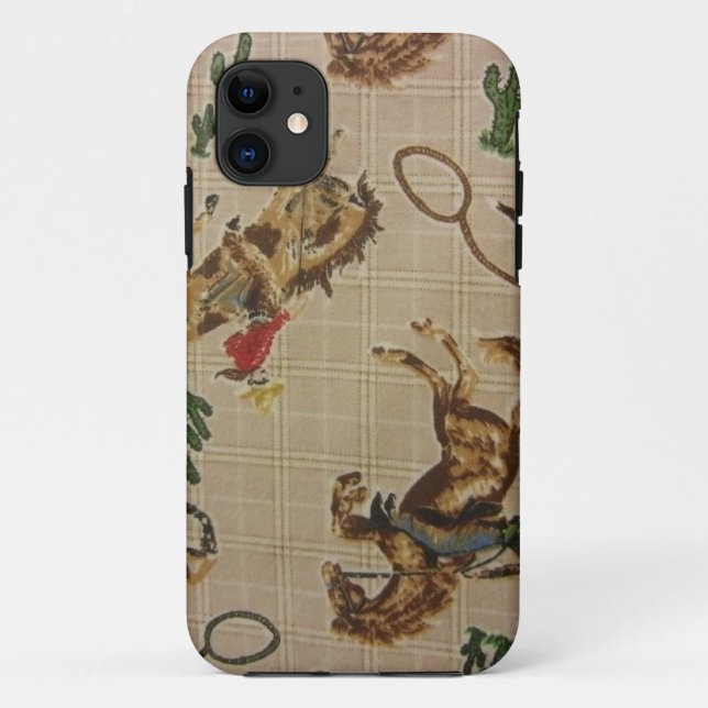 Bucking Bronco Case-Mate iPhone Case (Back)