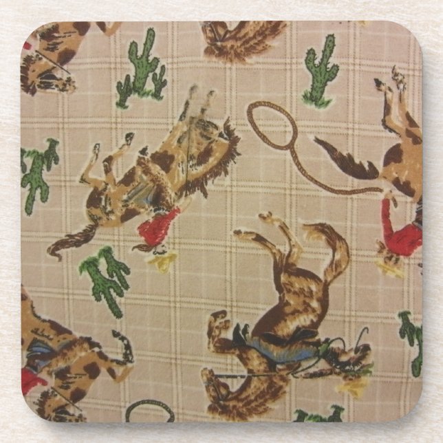 Bucking Bronco Coaster (Front)