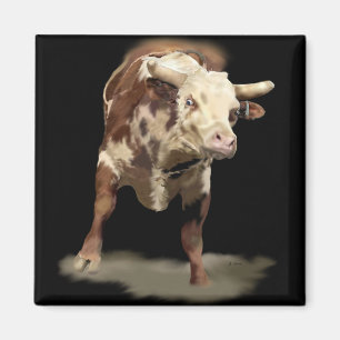 Bucking Bull Magnet