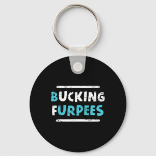 Bucking Furpees Funny Workout Gym Humour Tee Bodyb Key Ring