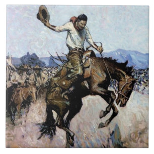 “Bucking on a Dime” by WHD Koerner Ceramic Tile
