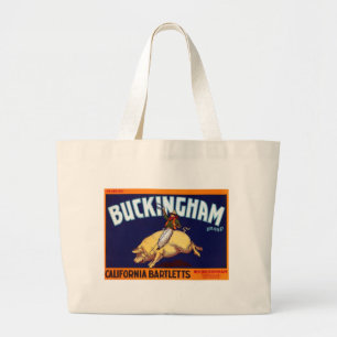 Buckingham Brand California Bartletts Large Tote Bag