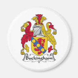 Buckingham Family Crest Magnet