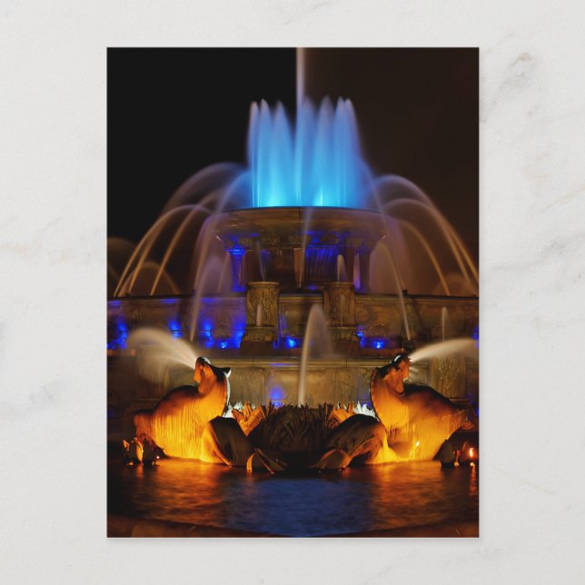 Buckingham Fountain - Blues Postcard (Front)