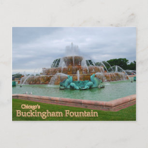 Buckingham Fountain Chicago Postcard