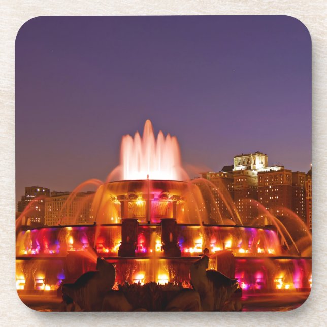 Buckingham Fountain Coaster (Front)