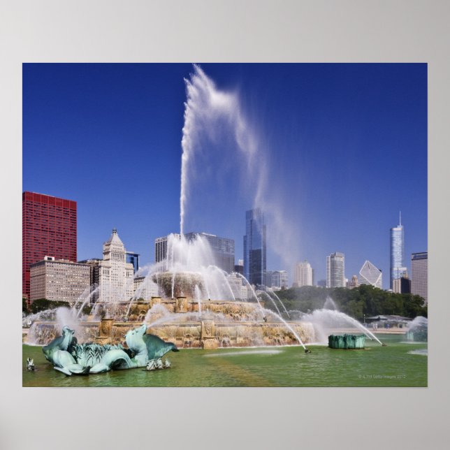Buckingham Fountain Poster (Front)