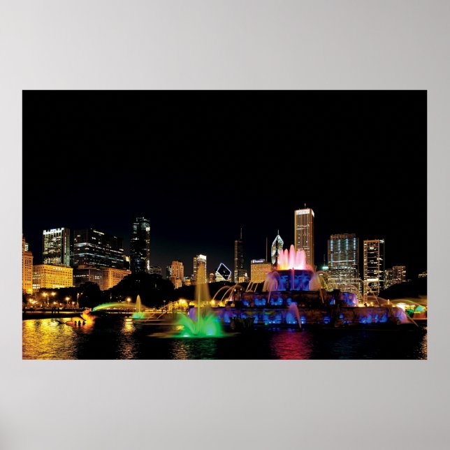 Buckingham Fountain Poster (Front)