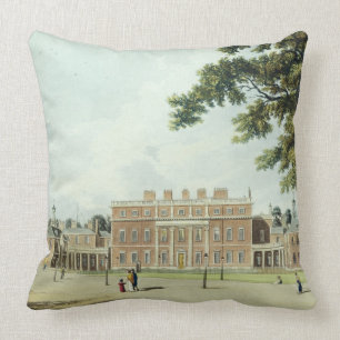 Buckingham House, from 'The History of the Royal R Cushion
