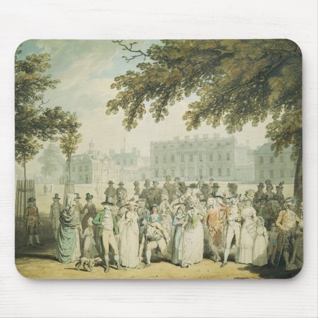 Buckingham House, St.James's Park, 1790 Mouse Pad (Front)