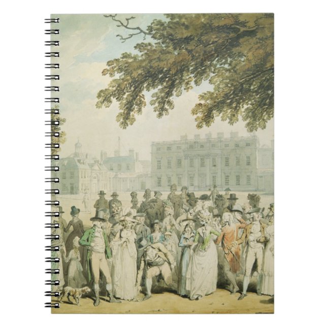 Buckingham House, St.James's Park, 1790 Notebook (Front)