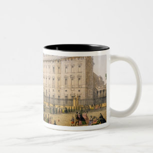 Buckingham Palace, c.1862 (colour litho) Two-Tone Coffee Mug