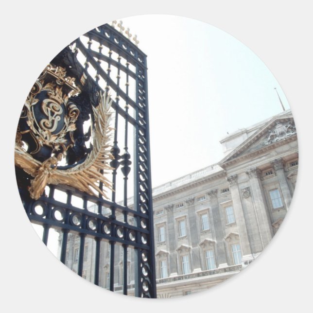 Buckingham Palace Classic Round Sticker (Front)