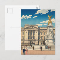 Buckingham Palace Japanese Woodblock Print