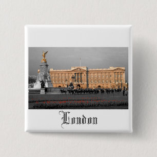 Buckingham Palace London 15 Cm Square Badge