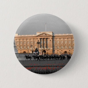 Buckingham Palace London 6 Cm Round Badge
