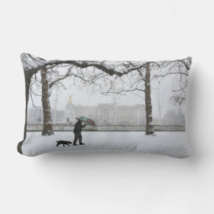 Buckingham Palace London England Lumbar Cushion
