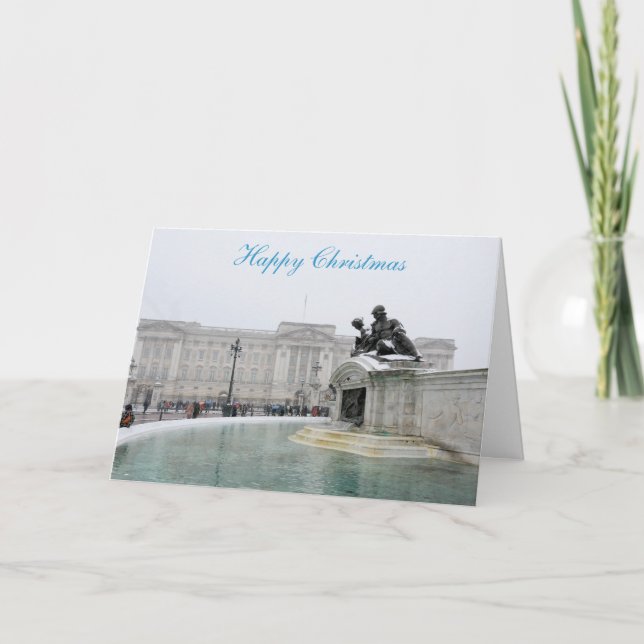 Buckingham Palace London Holiday Card (Front)