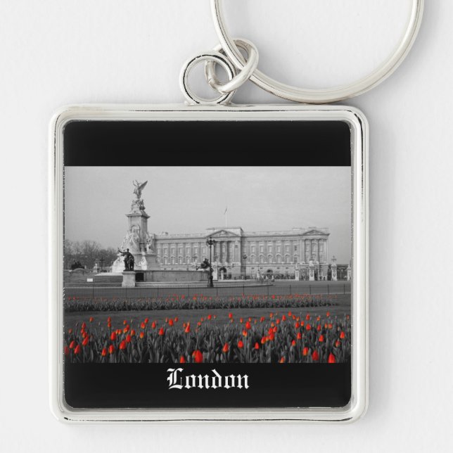 Buckingham Palace London Key Ring (Front)