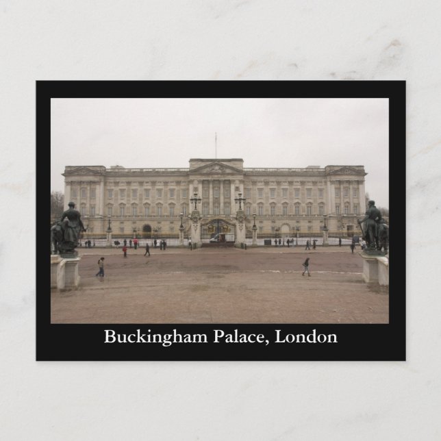 Buckingham Palace, London Postcard (Front)