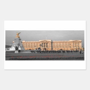 Buckingham Palace London Rectangular Sticker