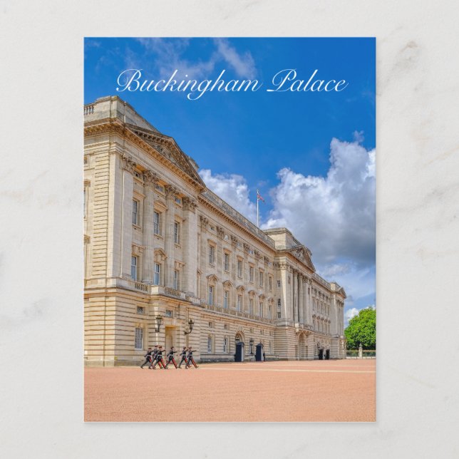 Buckingham Palace, London UK Postcard (Front)