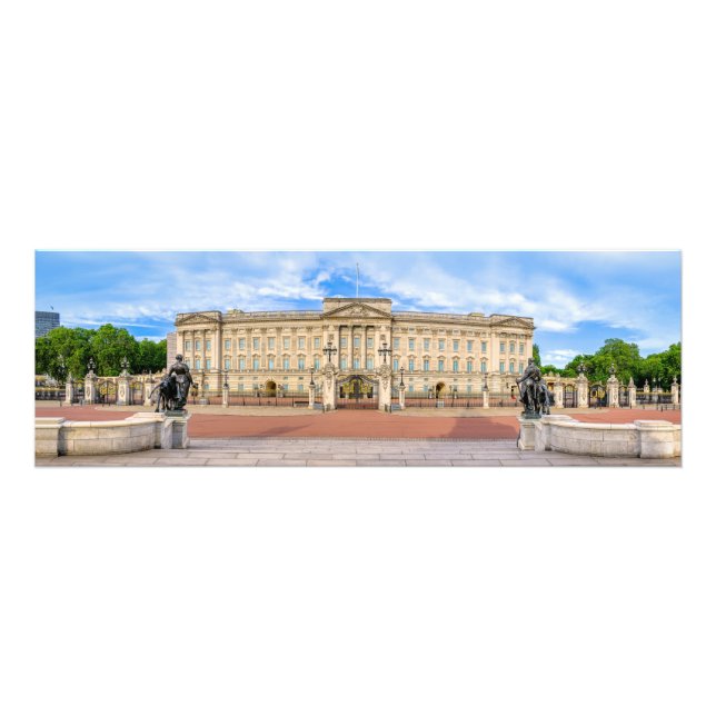 Buckingham Palace Panorama, London, UK Photo Print (Front)